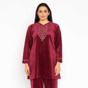 Winter premium velvet co-ord set for girls and women